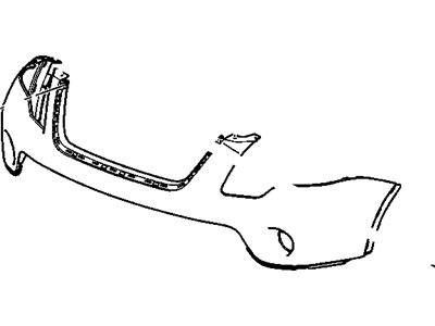 GM 15890878 Bumper Cover