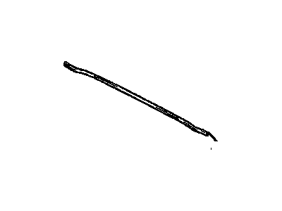 GM 10113818 Weatherstrip-Hood Rear
