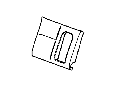 GM 19124689 Seat Back Cover