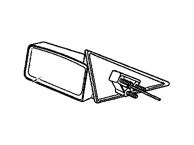 GM 20627893 Mir Asm-Outside Electrode *Black