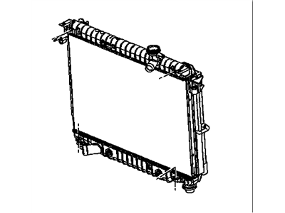 GM 15196385 Radiator Assembly