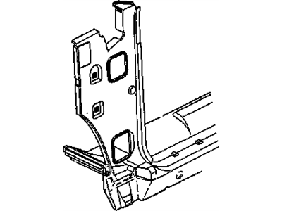 GM 15630183 Plate Asm, Cargo Tie Down Loop Anchor