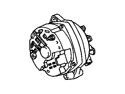 GM 19152098 Reman Alternator (Delco Cs144 120 Amps)