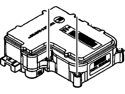 GM 89040684 Abs Control Module-Electronic Brake Control Module Assembly