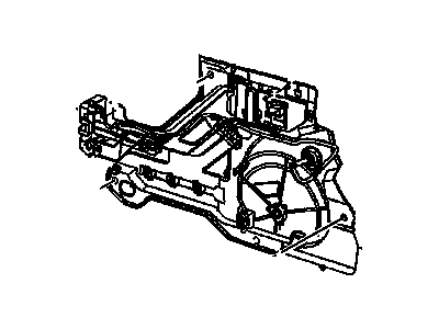 GM 19152021 Motor Asm, Front Side Door Window Regulator <Use 1C5L 2760A>