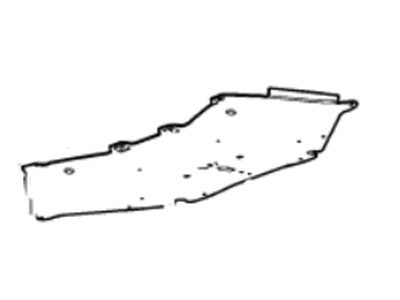 GM 23296628 Rear Deflector