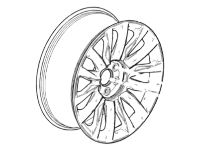 GM 23376238 Wheel, Alloy