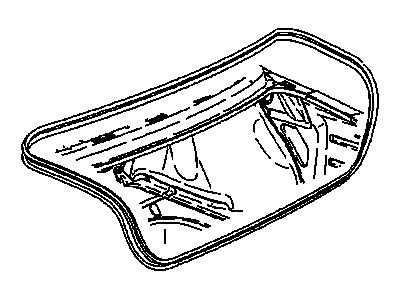 GM 21160164 Weatherstrip, Rear Compartment Lid