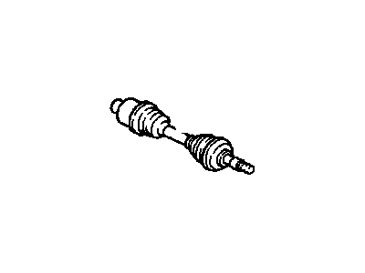 GM 26078505 Front Wheel Drive Shaft Kit