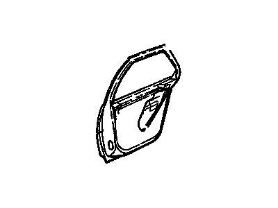 GM 88955859 Door Asm, Rear Side