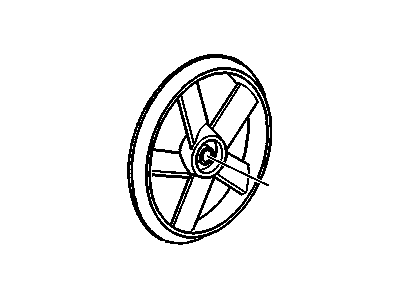 GM 22035561 Motor Pkg-Electric Cooling Fan