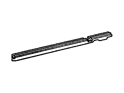 GM 20730789 Sealing Strip-Rear Side Door Window Inner