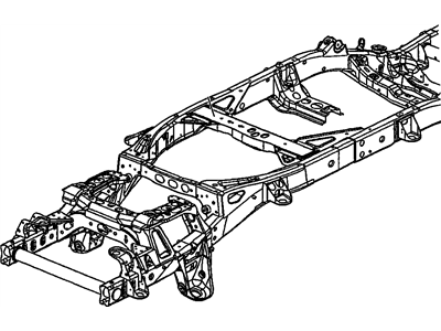 GM 15659708 CROSSMEMBER, Transmission Mounting