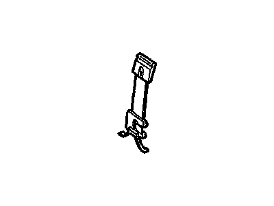 GM 25552856 Clip-Front & Rear Side Door Center Molding