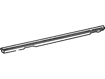 GM 22574246 SEALING STRIP, Front Door Window Channel