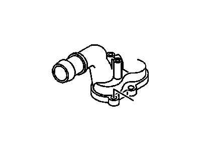 GM 12578330 Thermostat Housing