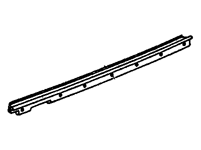 GM 10124264 Sealing Strip Asm-Front Side Door Window *Black