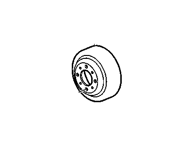 GM 12550053 Fan Pulley