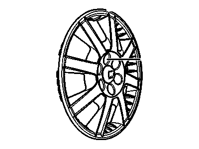 GM 9597445 Wheel Cover