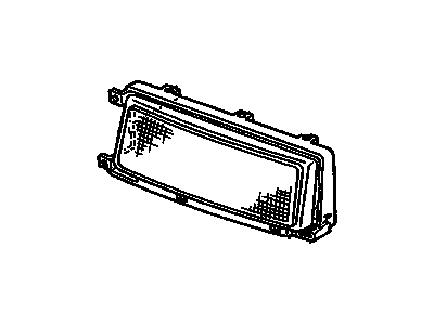 GM 16512536 Headlamp Assembly-Replaceable Bulb-Right