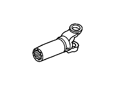 GM 15153615 Yoke-Front Propeller Shaft