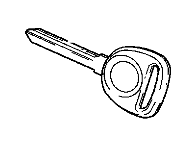 GM 23277038 Key Asm-Door Lock & Ignition Lock