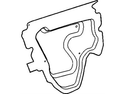 GM 95185054 Water Deflector