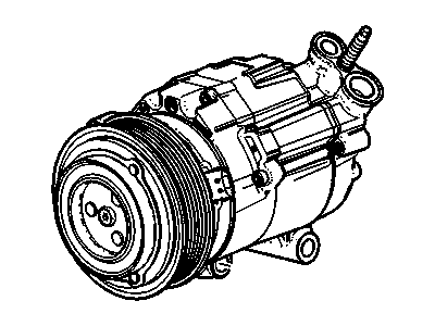 GM 23395154 Compressor Assembly