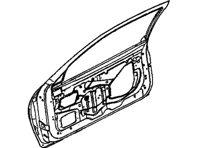 GM 89022639 Door Shell
