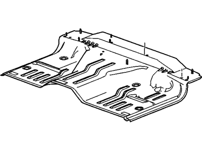 GM 20939876 Rear Floor Pan