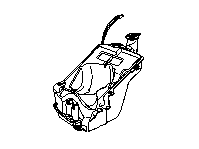 GM 22126823 Container, Windshield Washer Solvent