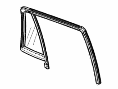GM 84940692 Fixed Glass