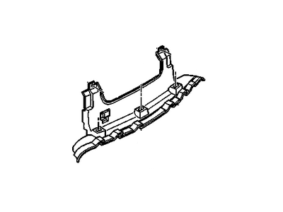 GM 10284956 Baffle-Radiator Air *Black