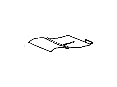 GM 88976458 Heater, Rear Seat Cushion