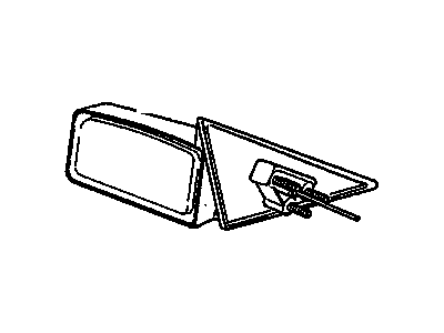 GM 20580964 Mir Asm Outside Remote (LH) *Prime