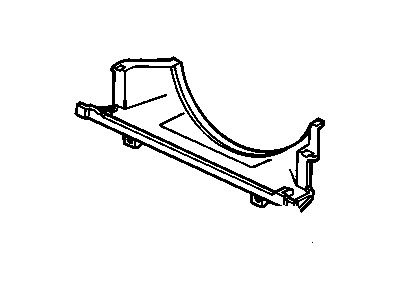 GM 15560556 Shroud-Radiator Fan Lower