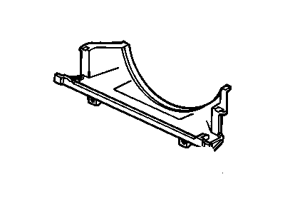 GM 15602558 Shroud-Radiator Fan Lower