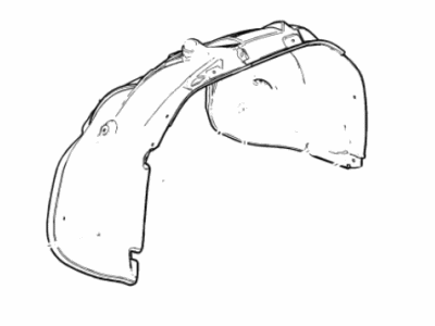 GM 84695511 Fender Liner