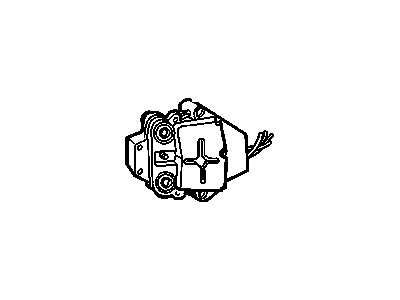 GM 12530711 Mirror Motor