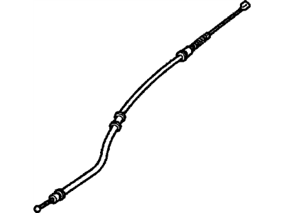 GM 92057270 Cable, Parking Brake Rear