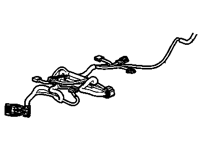 GM 22813236 Harness, Front Seat Wiring
