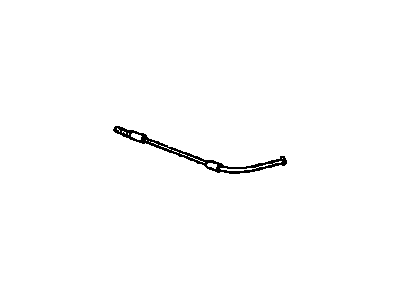 GM 10097611 Cable Asm-Parking Brake Rear-L.H.