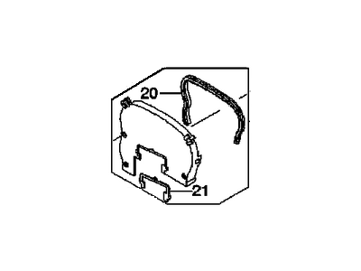 GM 25192572 Upper Timing Cover