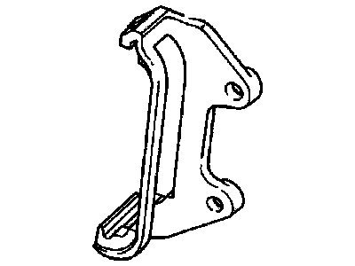 GM 10181205 Plate, Front Brake Caliper Mounting(LH)