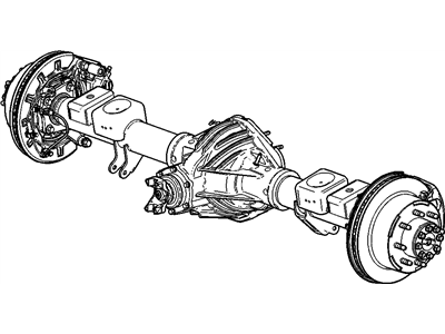 GM 22792331 Axle Assembly