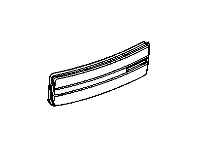 GM 16514237 Lens, Tail Lamp Inner