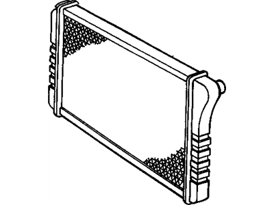 GM 52470705 Radiator