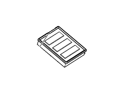 GM 23349854 Air Filter