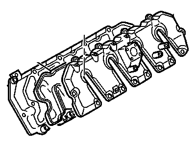 GM 97309628 Cover, Valve Rocker Arm (Lower Cover)