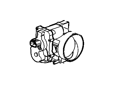 GM 12596576 Throttle Body Assembly